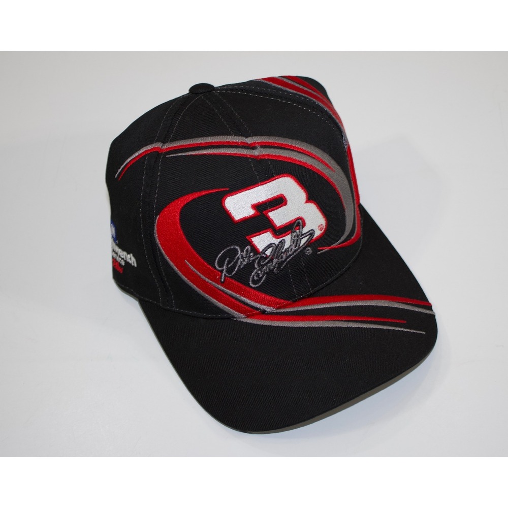 Chase Authentics Dale Earnhardt Sr #3 Intimidator Hat Mens OSFM Black NASCAR NWT